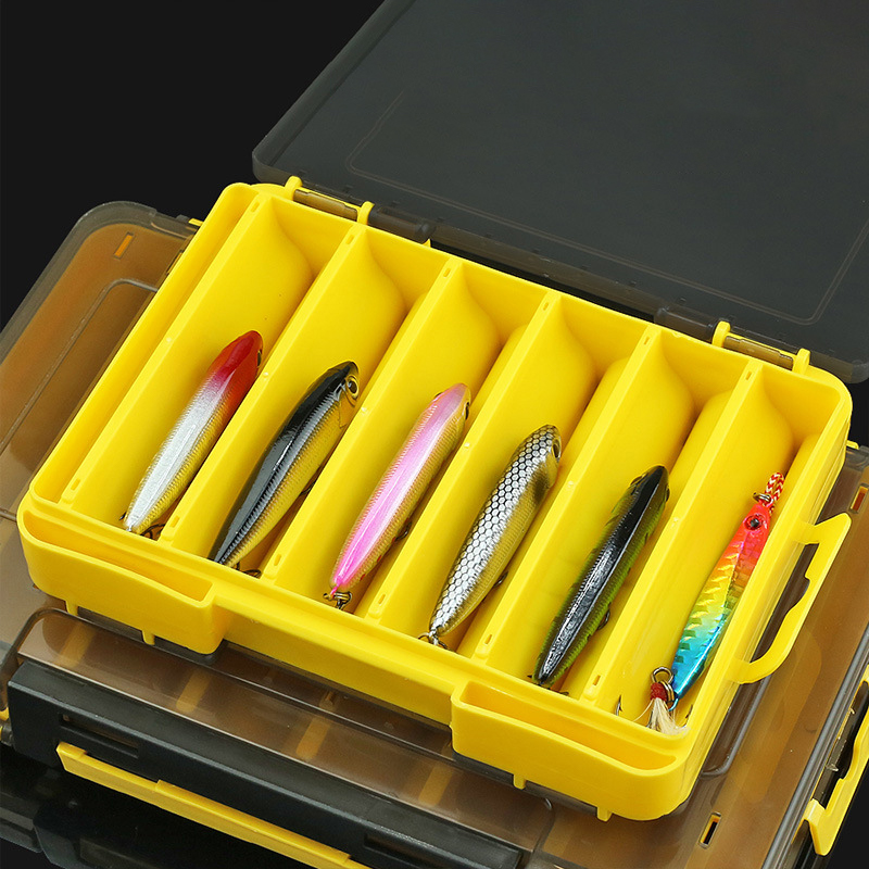 Fishing Rod Case - Nieuwe dubbelzijdige vislokdozen, 12 compartimenten visgerei-organizer