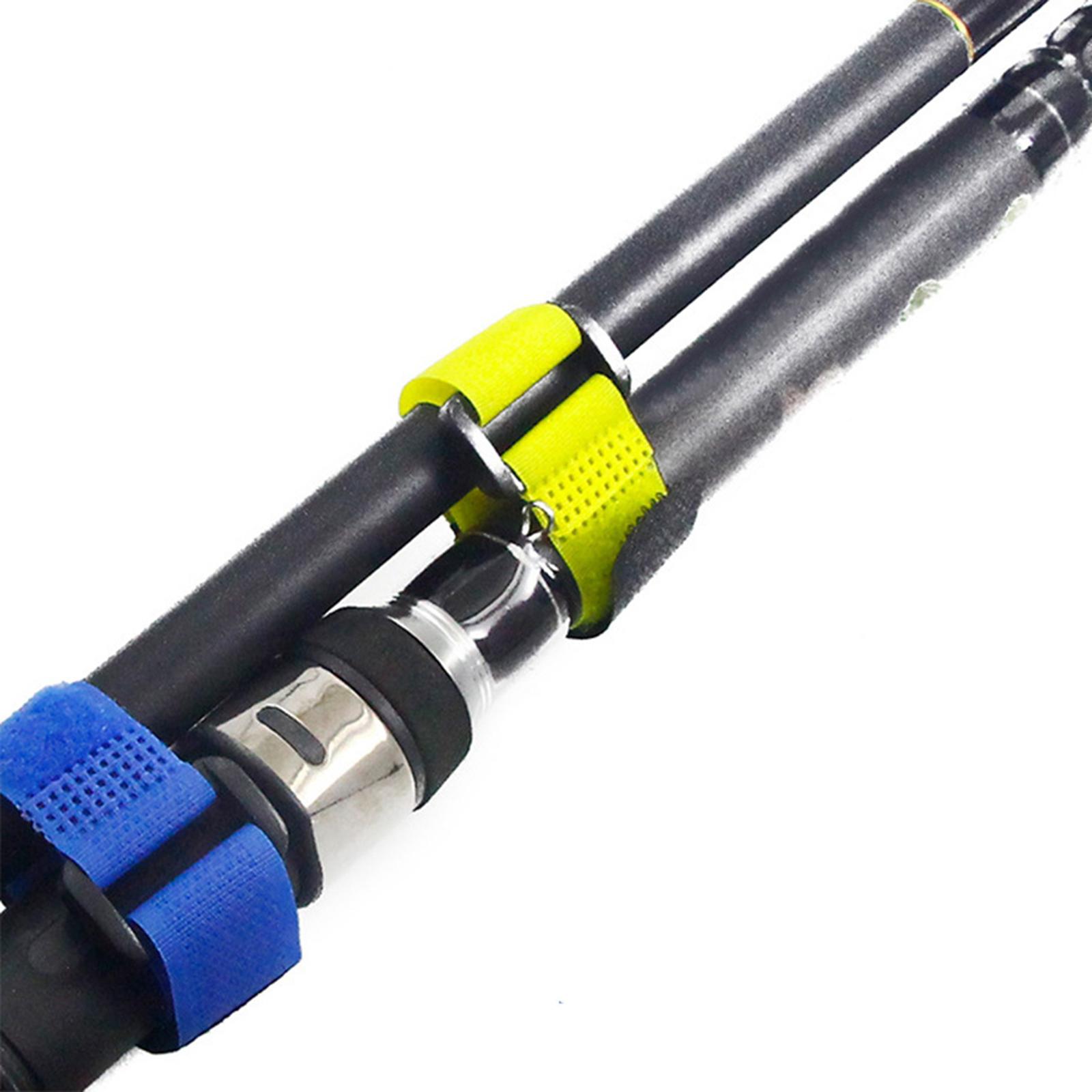 Fishing Rod Holder - Visgerei-riemen, elastische riem, nylon hengelhouderriem, visaccessoires