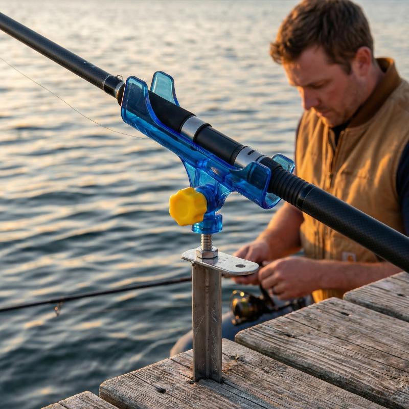 Fishing Rod Boat - Hengelhouder 360 graden verstelbaar voor kajakbootbank,