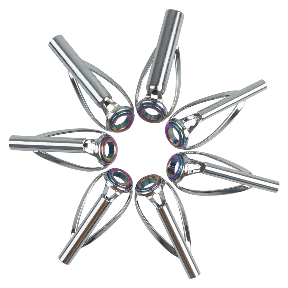 Fishing Rod Guide Replacement - 10 Stuks Hengel Gids Tips Reparatie