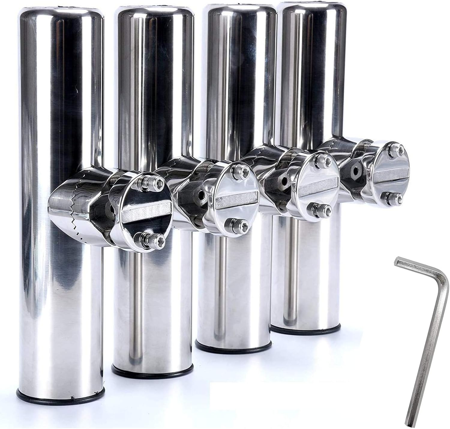 Roestvrijstalen klemstanghoude - Fishing Rod Holder recensie en prijs