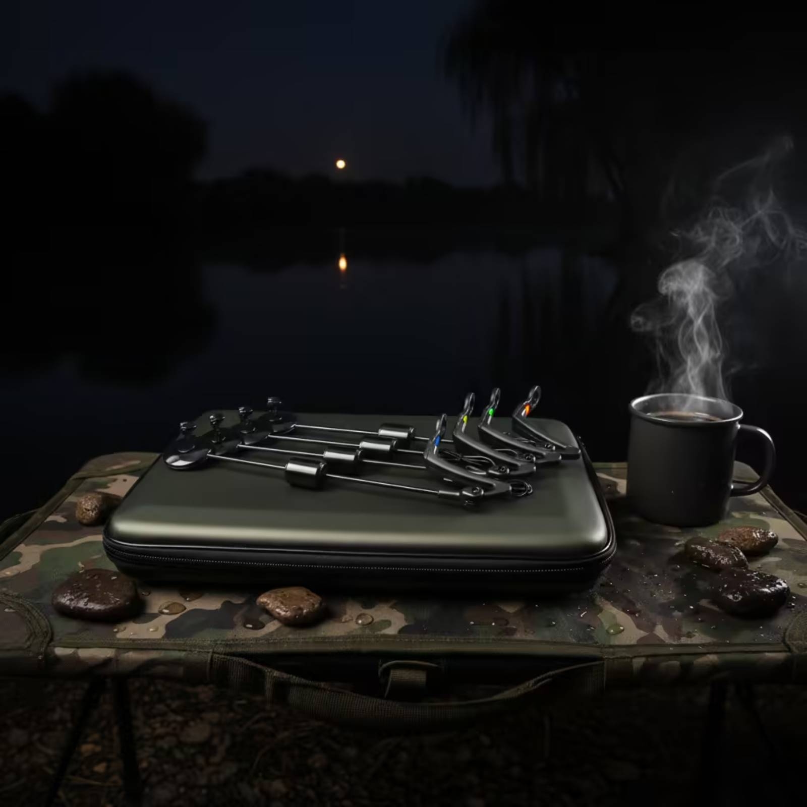 4-delige hengel-swinger alarm  - Fishing Rod Case recensie en prijs