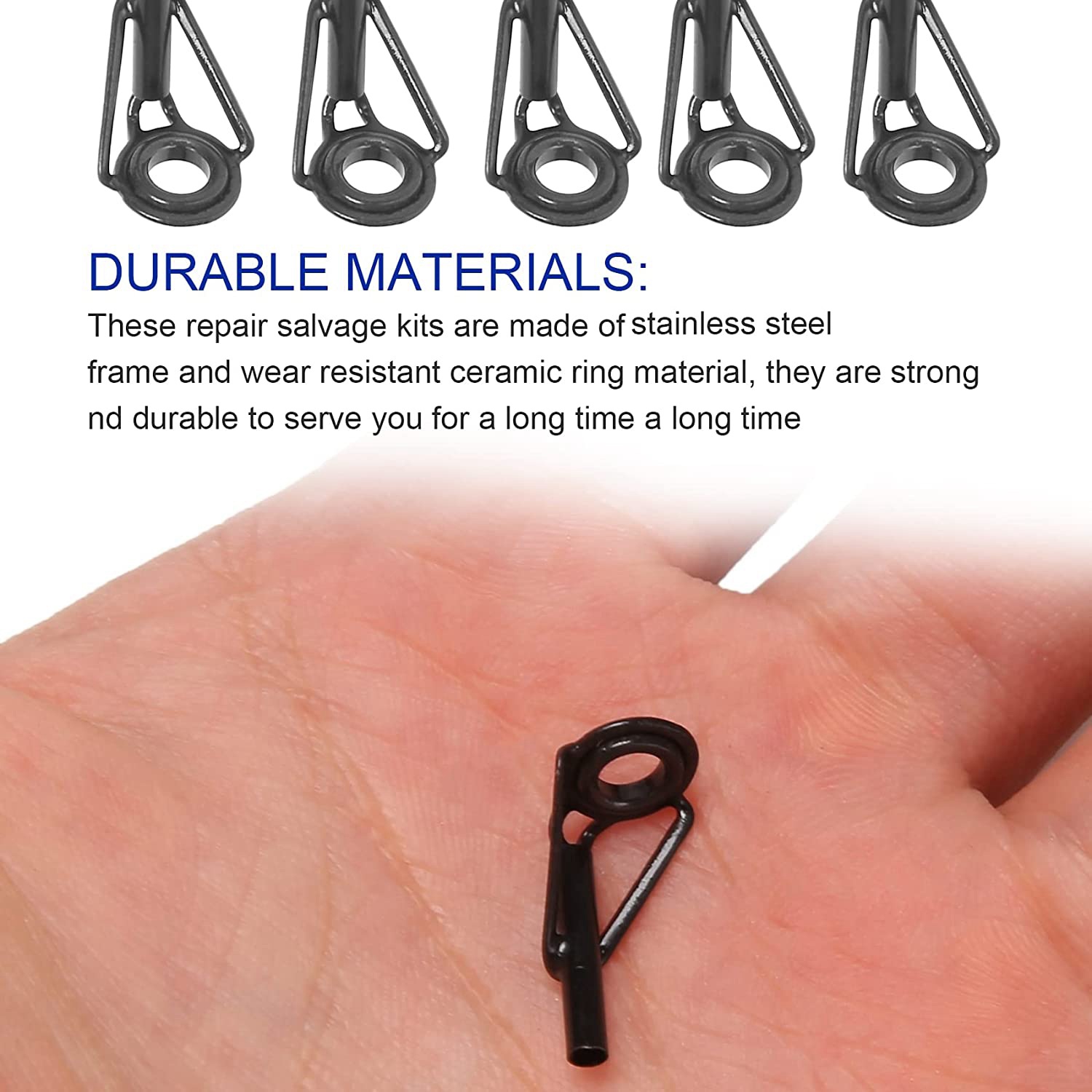 A69P-80 stuks reparatieset voo - Fishing Rod Guide Replacement recensie en prijs