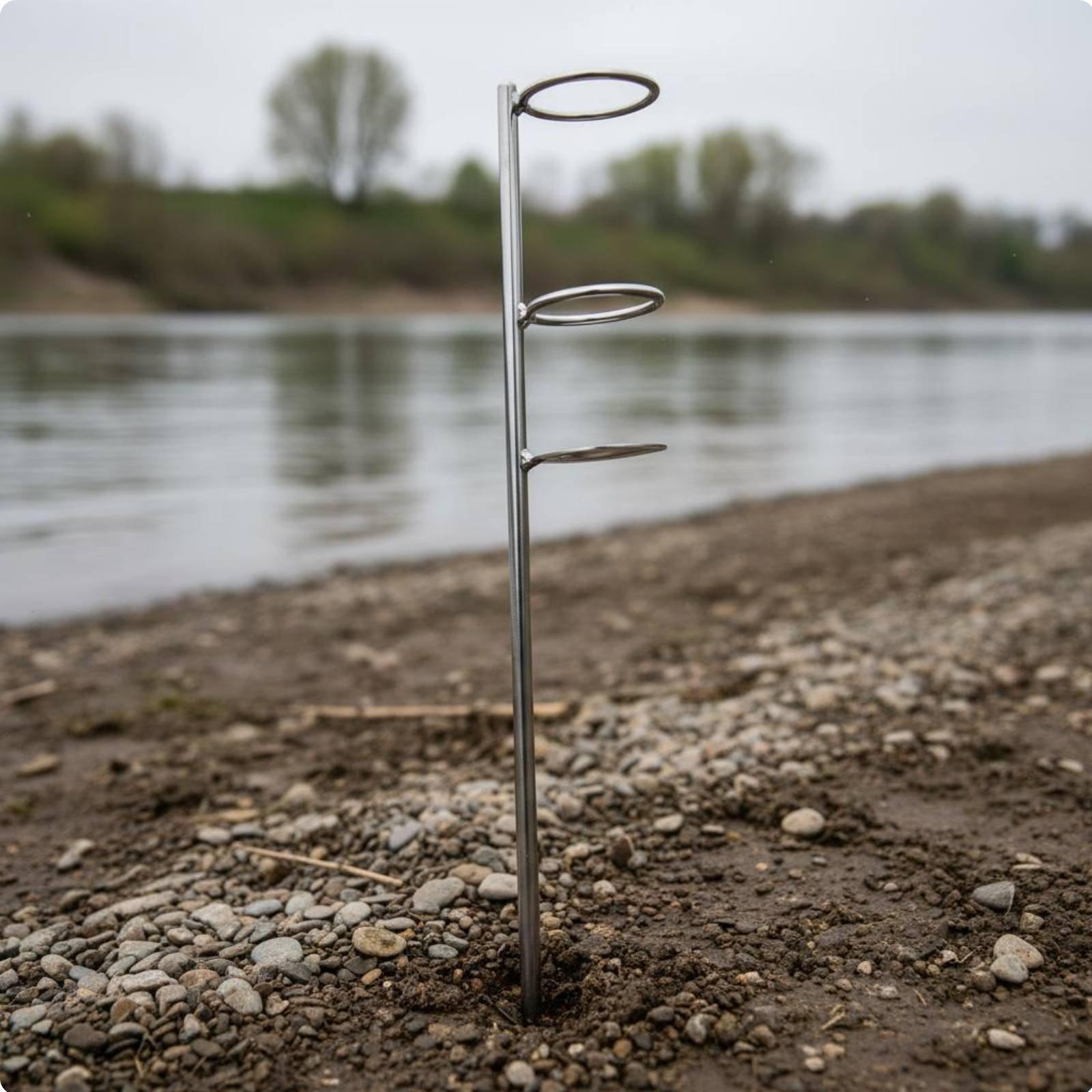 Duurzame hengelhouder van gega - Fishing Rod Rack recensie en prijs