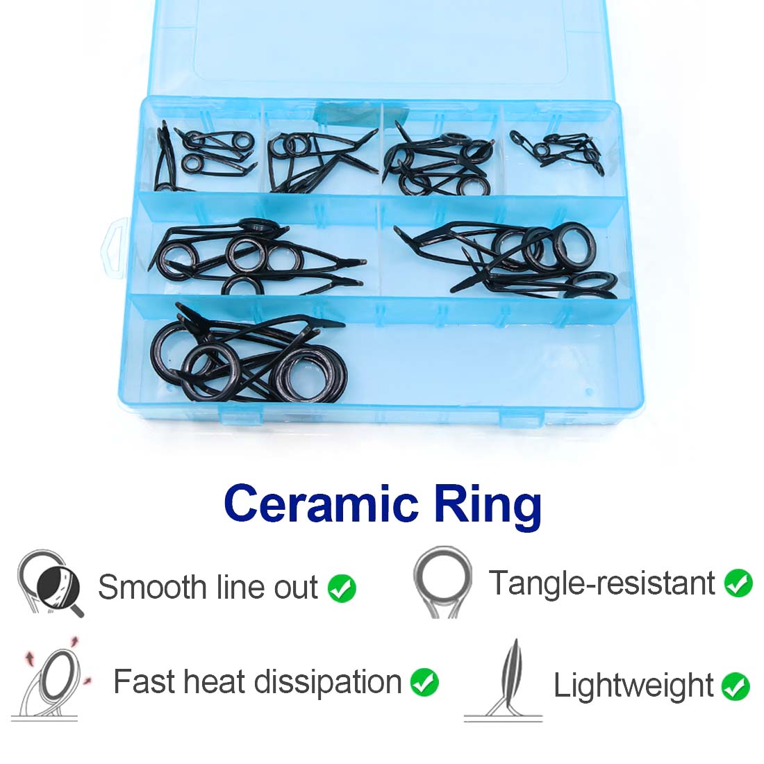 Reparatieset voor hengelgeleid - Fishing Rod Guide Replacement recensie en prijs