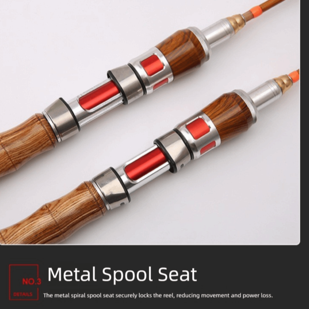 2025 4-delige draaiende hengel - Fishing Rod Carbon Fiber recensie en prijs