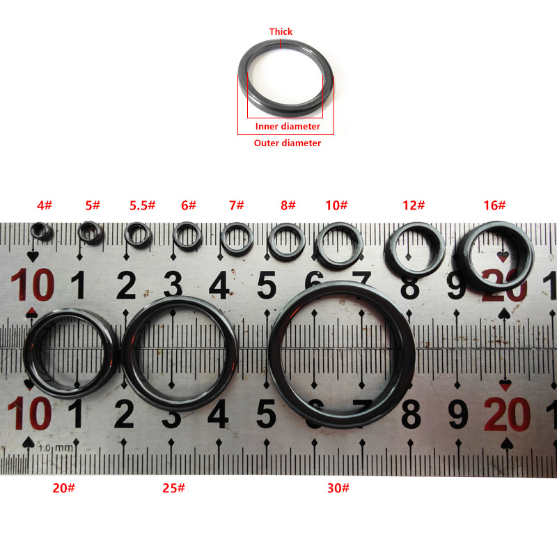 ✰ ✪ 48 stuks hengelgeleider ve - Fishing Rod Guide Replacement recensie en prijs