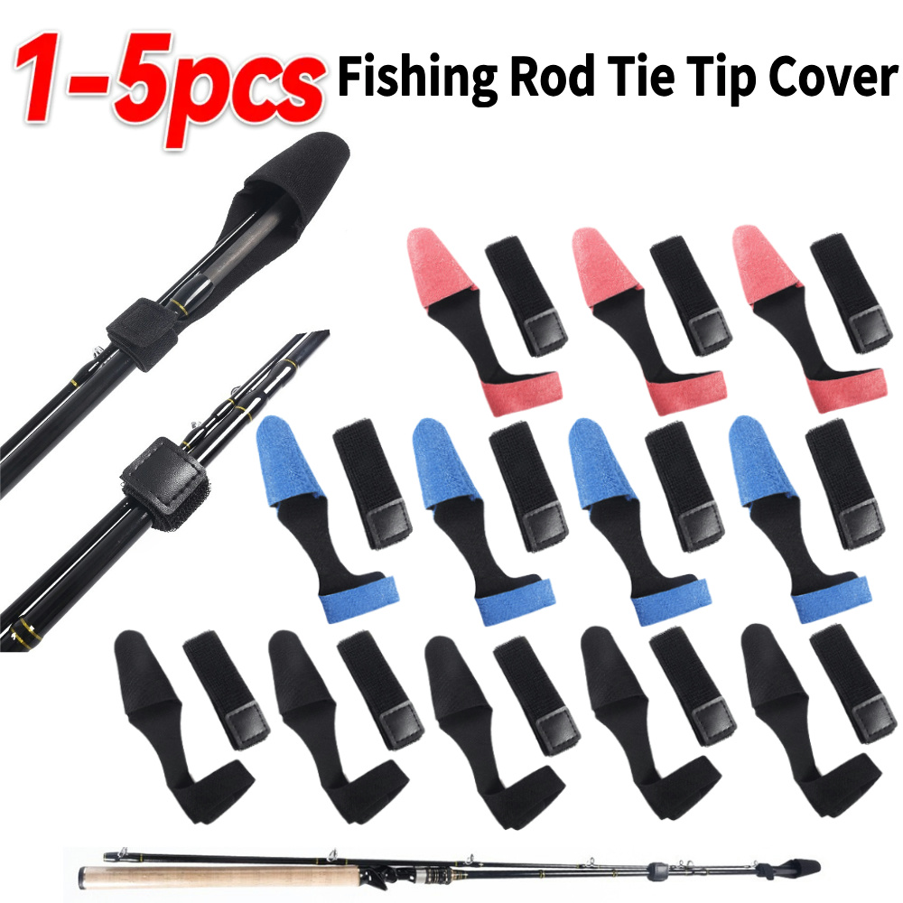 1-5PCS Hengel Tie Tip Cover Ho - Fishing Rod Case recensie en prijs