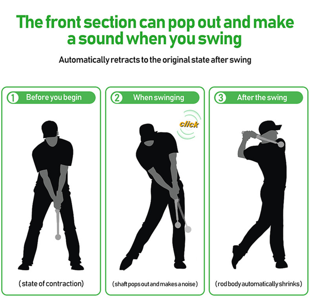 Golf Telescopische Swing Train - Fishing Rod Telescopic recensie en prijs