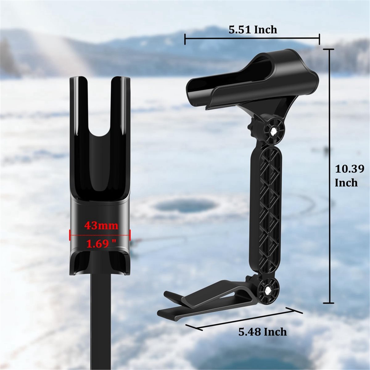 POPULAR-2 stuks verstelbare em - Fishing Rod Holder recensie en prijs
