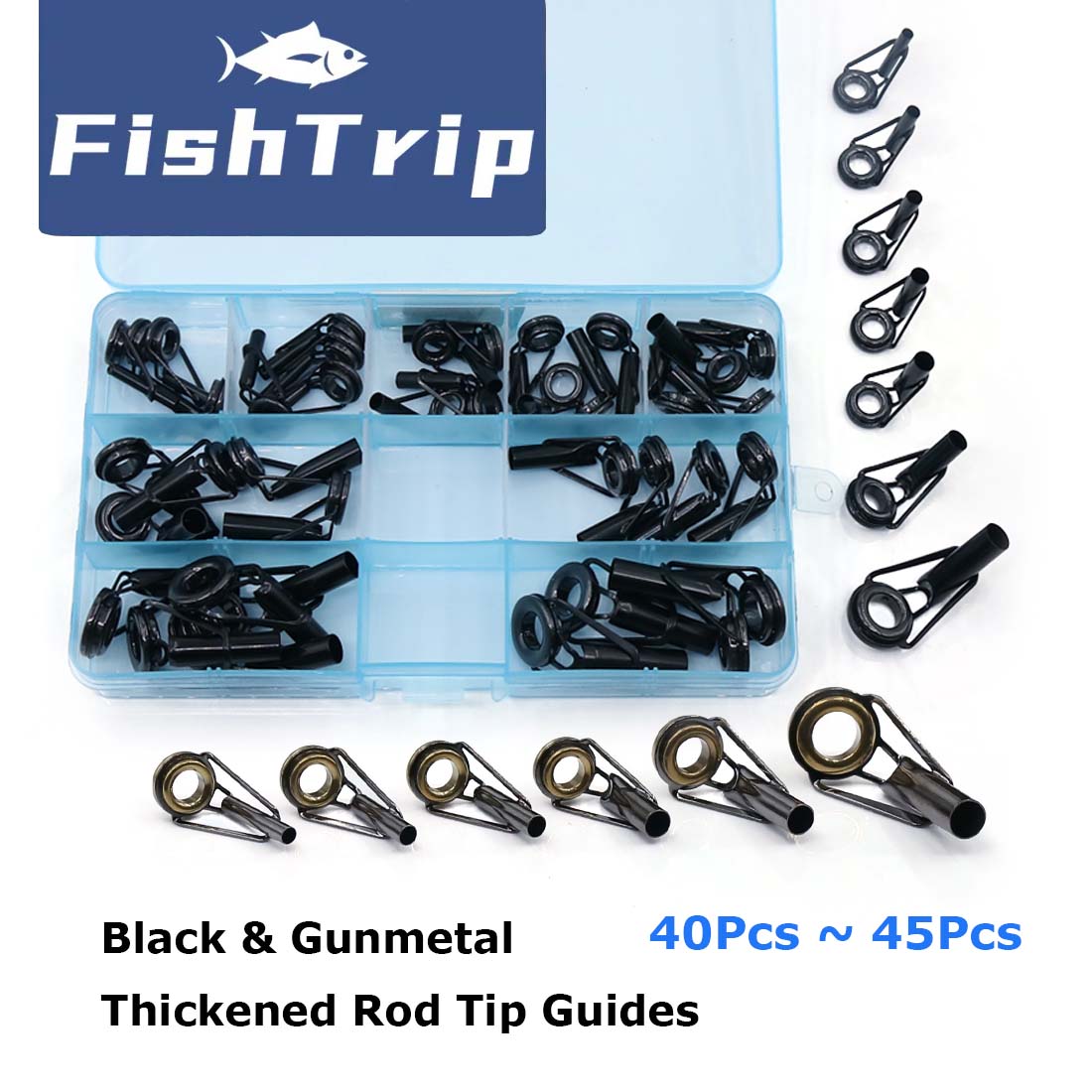 FishTrip Rod Tip Reparatieset  - Fishing Rod Guide Replacement recensie en prijs