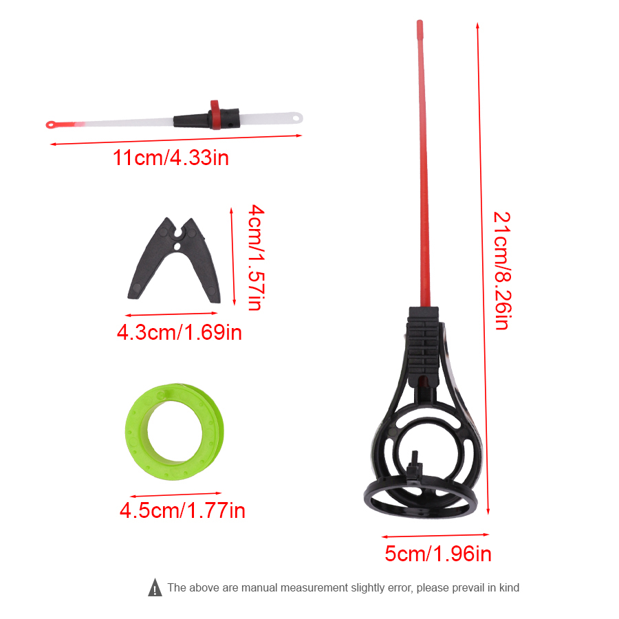 FTK Ijs Hengel Mini Draagbare  - Fishing Rod Tip Replacement recensie en prijs