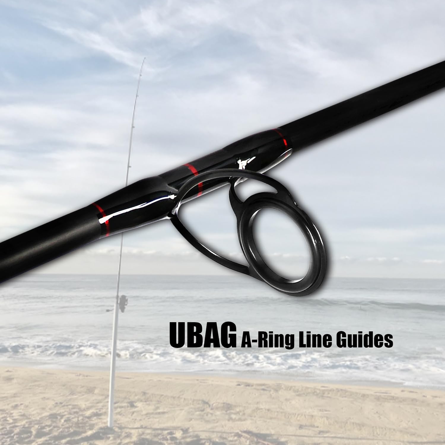 Grafietsurfspinhengel voor rei - Fishing Rod Surf recensie en prijs