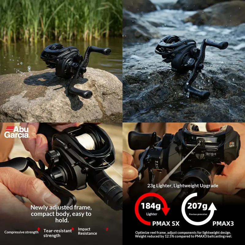 ZGLY Abu Garcia PMAX SX Baitca - Abu Garcia Reel Max recensie en prijs